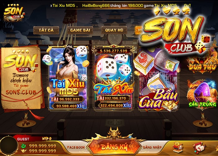 Giới thiệu về cổng game Sonclub